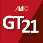 Logotipo del grupo GT 21 Comunicación y Trabajo